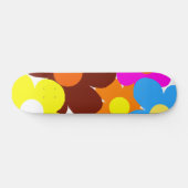 Happy Flowers Persoonlijk Skateboard (Horizontaal)
