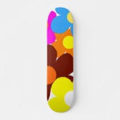 Happy Flowers Persoonlijk Skateboard (Voorkant)
