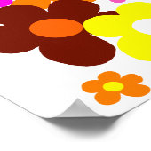Happy Flowers Poster (Hoek)