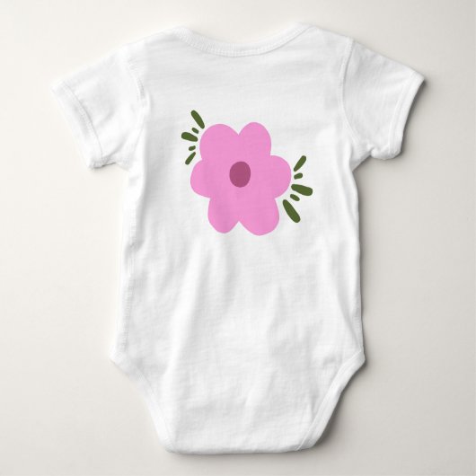 Happy Flowers Romper (Achterkant)
