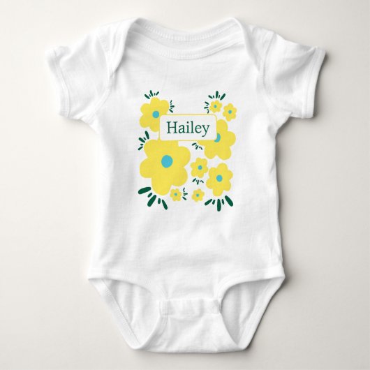 Happy Flowers Romper (Voorkant)