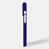 Happy Flowers - Roze op Donkerblauw Case-Mate iPhone Case (Achterkant / Links)