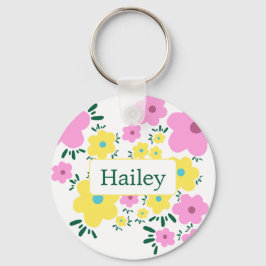 Happy Flowers Sleutelhanger
