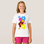 Happy Flowers T-shirt (Voorkant volledig)