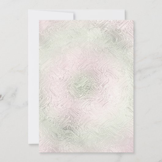 Happy Flowers Verjaardagsfeestuitnodiging Kaart (Achterkant)