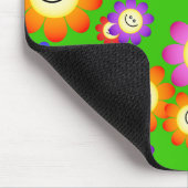 Happy Flowers Wallpaper Muismat (Hoek)
