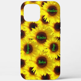 Happy Flowers - Zonnebloem Case-Mate iPhone Case