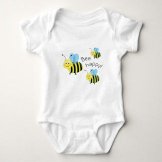 Happy Flying Bees Cute bee Happy Romper