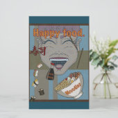Happy Food Briefpapier (Staand voorkant)