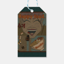 Happy Food Cadeaulabel