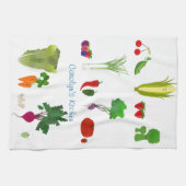 Happy Food gepersonaliseerd Theedoek (Horizontaal)