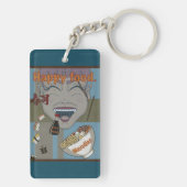 Happy Food Sleutelhanger (achterkant)