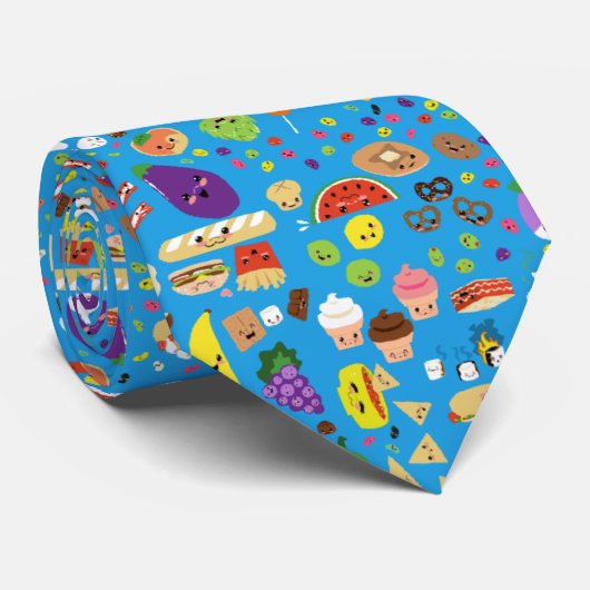 Happy Food Stropdas (Opgerold)