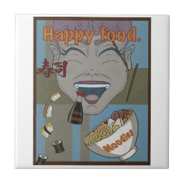 Happy Food Tegeltje