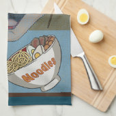 Happy Food Theedoek (Quarter Fold)