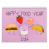 Happy Food Year 2014 Kalender (Hoes)