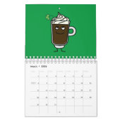 Happy Foods Design Cute Schattige grappige vruchte Kalender (Mar 2026)