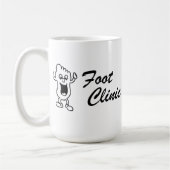 Happy Foot/Sad Foot Koffiemok (Links)