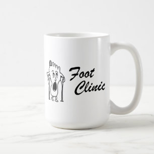 Happy Foot/Sad Foot Koffiemok