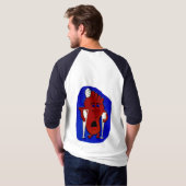 Happy Foot, Sad Foot T-shirt (Achterkant volledig)