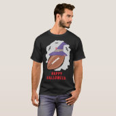 Happy Football Halloween - Grappig T-shirt (Voorkant volledig)