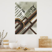 Happy for the Year Checklist Poster (Keuken)