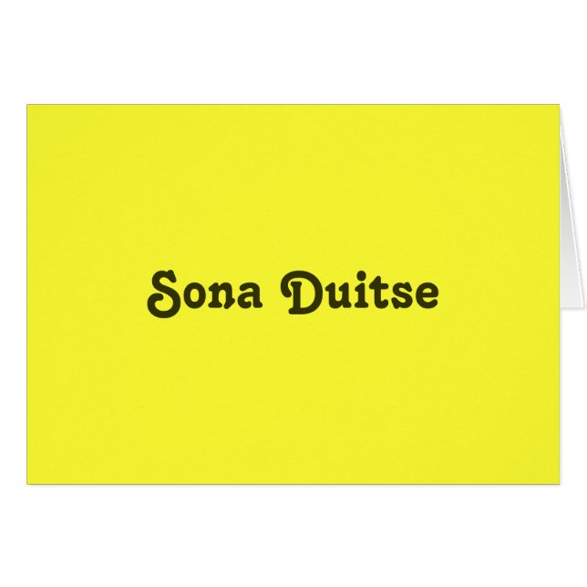 HAPPY FOR You=SONA DUITSE (Voorkant Horizontaal)