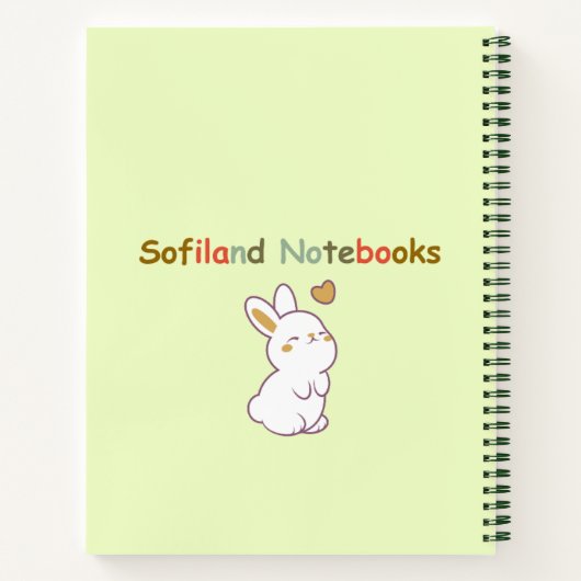 Happy Forest 🌻🌲🧡 Notitieboek (Achterkant)