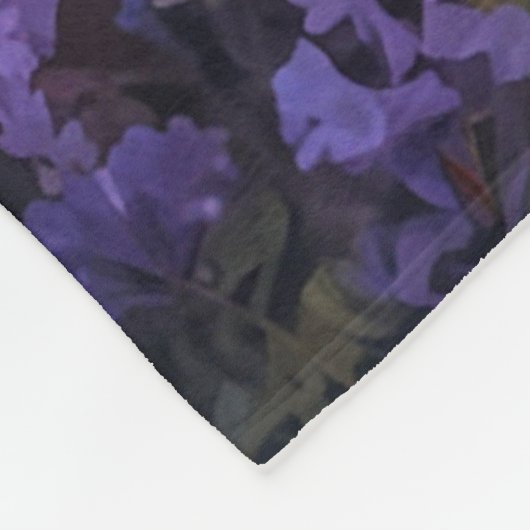 Happy Forest Teddy Bear Art Fleece Deken (Hoek)