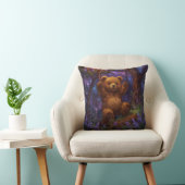 Happy Forest Teddy Bear Art Kussen (Stoel)