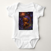 Happy Forest Teddy Bear Art Romper (Voorkant)
