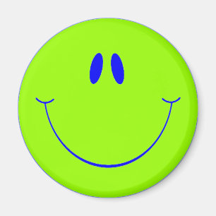 HAPPY FOREVER2 SMILEY FACE CARTOON EXPRESSIES MAGNEET