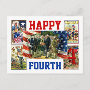 Happy Fourth Briefkaart
