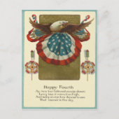 Happy Fourth Briefkaart (Voorkant)