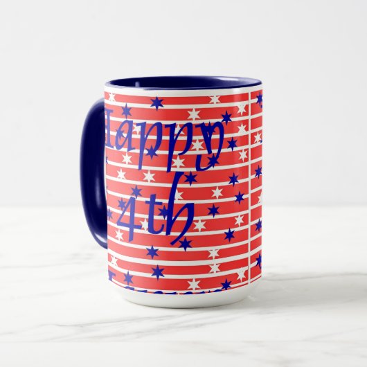 Happy Fourth Mok (Voorkant links)