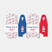 Happy Fourth of Juli Favor Box Bedankdoosjes (Uitgevouwen)