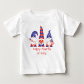 Happy Fourth of Juli Gnome Red White Blue (Voorkant)
