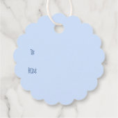 Happy Fourth of Juli Honden Pickup Truck Bedankjes Labels (Achterkant)