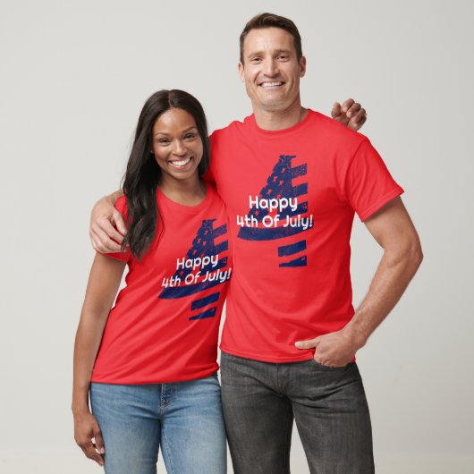 Happy Fourth of Juli T-shirt (Unisex)