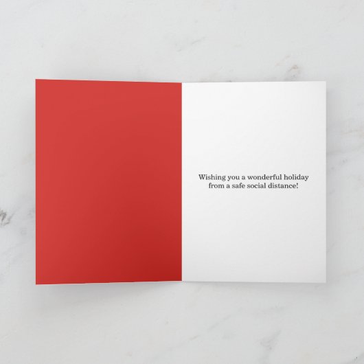 Happy Fourth of July Cat in Face Mask Humor Feestdagen Kaart (Binnen)