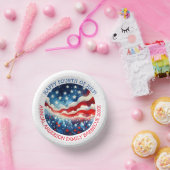 Happy Fourth of July Gepersonaliseerd Papieren Kommen (Feest)