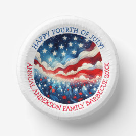 Happy Fourth of July Gepersonaliseerd Papieren Kommen