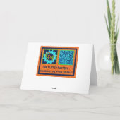 Happy Fourth of July Glitter Card Kaart (Achterkant)