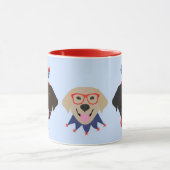 Happy Fourth of July Labrador Retriever Honden Mok (Midden)