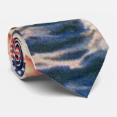 Happy Fourth of July  Stropdas (Opgerold)