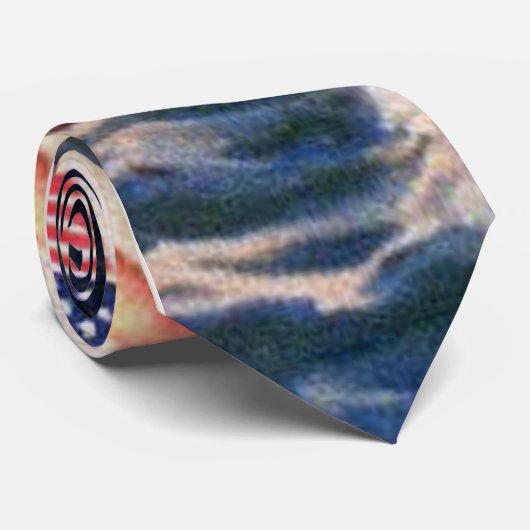 Happy Fourth of July  Stropdas (Opgerold)