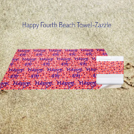 Happy Fourth Strandlaken