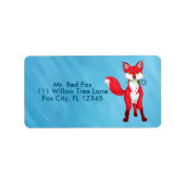 Happy Fox Etiket (Voorkant)