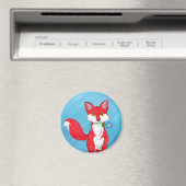 Happy Fox Magneet (Insitu (Vaatwasser))