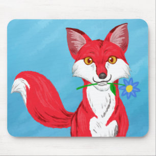 Happy Fox Muismat